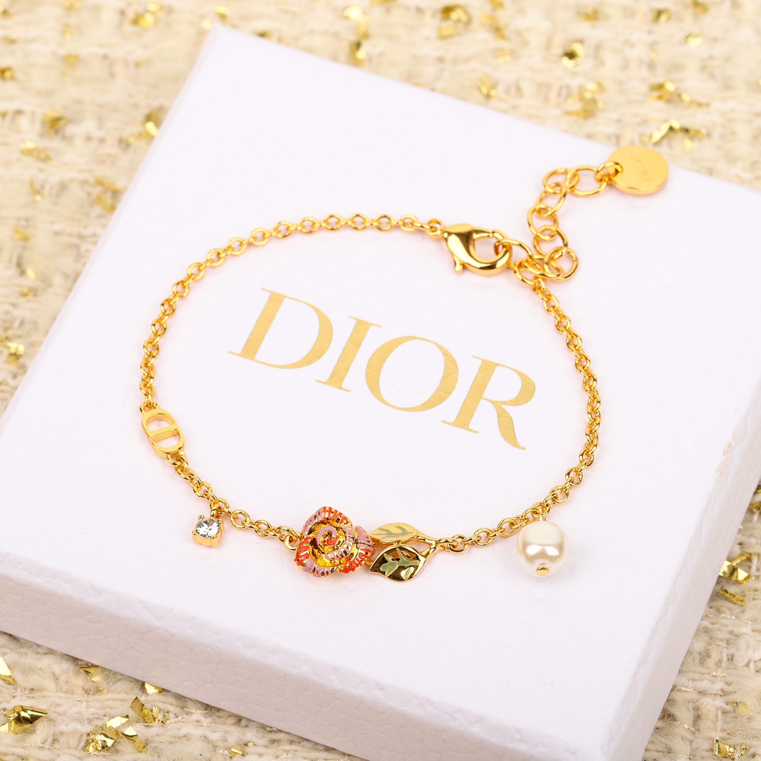 Dior Petit CD Rose bracelet