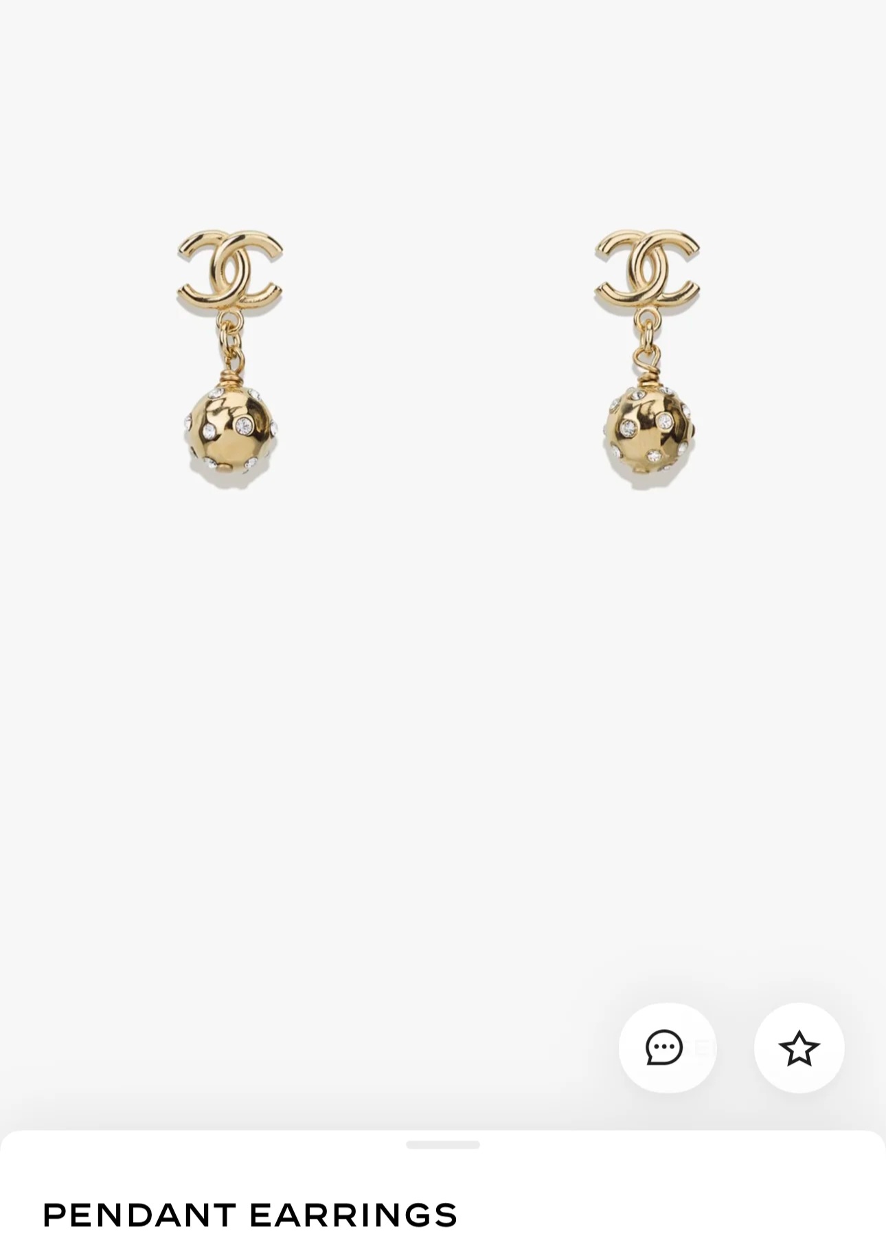 Chanel earrings