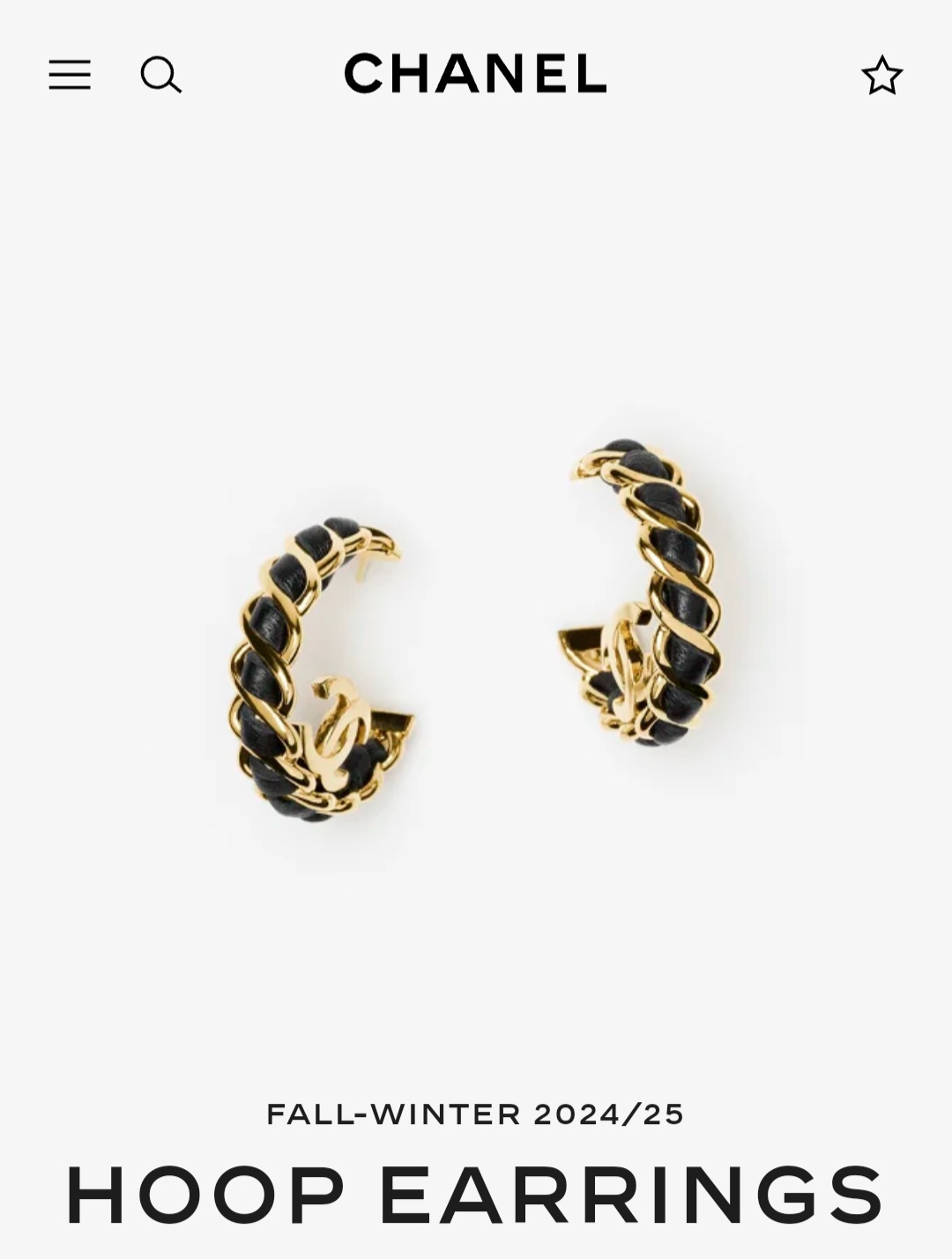 Chanel earrings