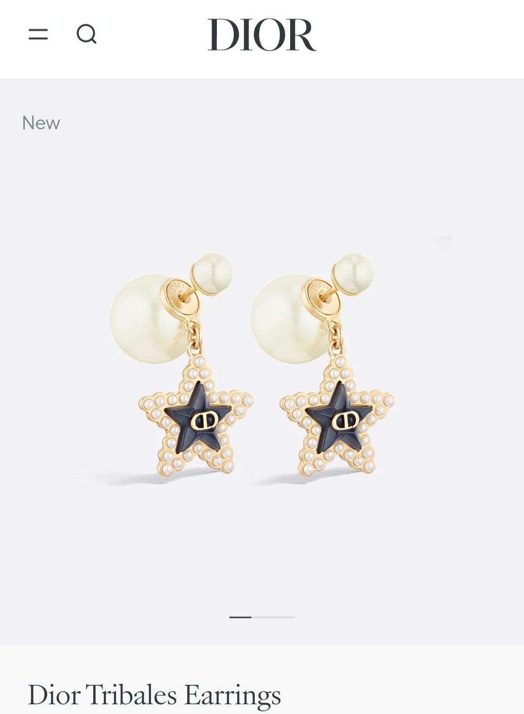 Dior Tribales Earrings