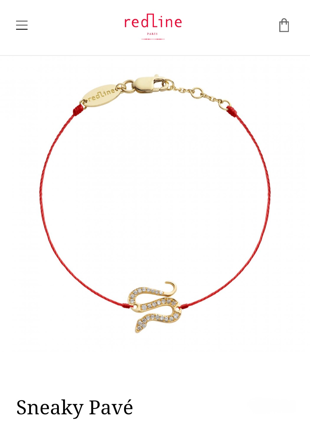 Redline Sneaky Pavé bracelet