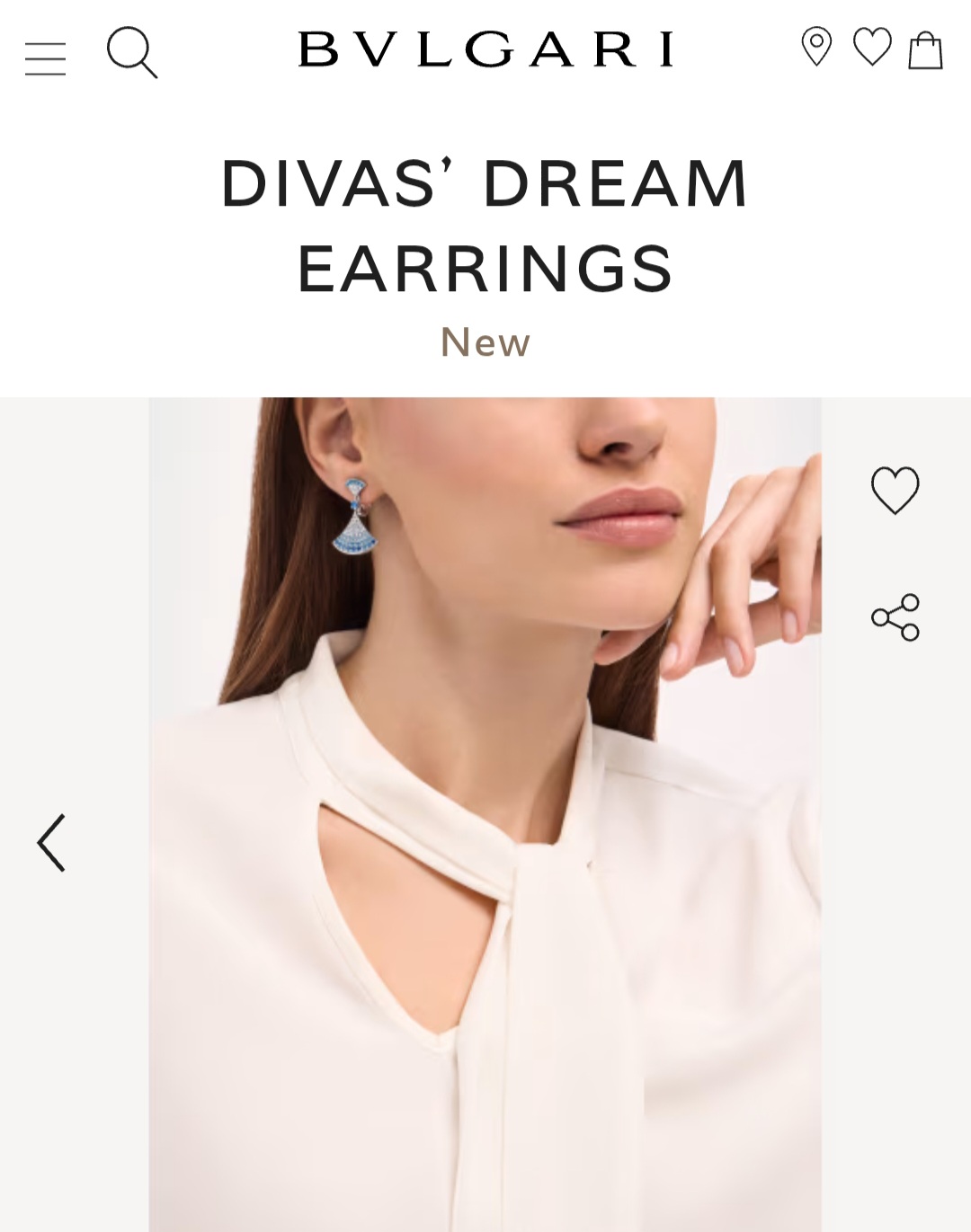 Blvgari DIVAS’ DREAM Earrings