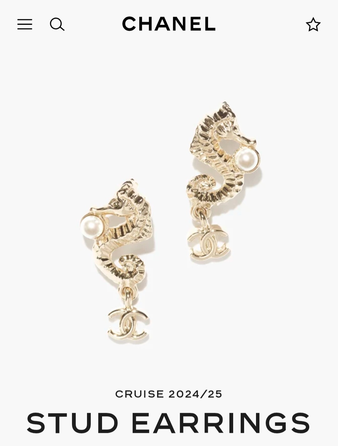 Chanel earrings