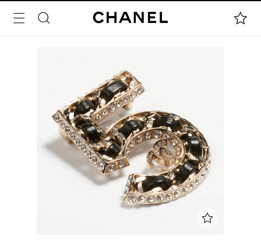 Chanel brooch & pin