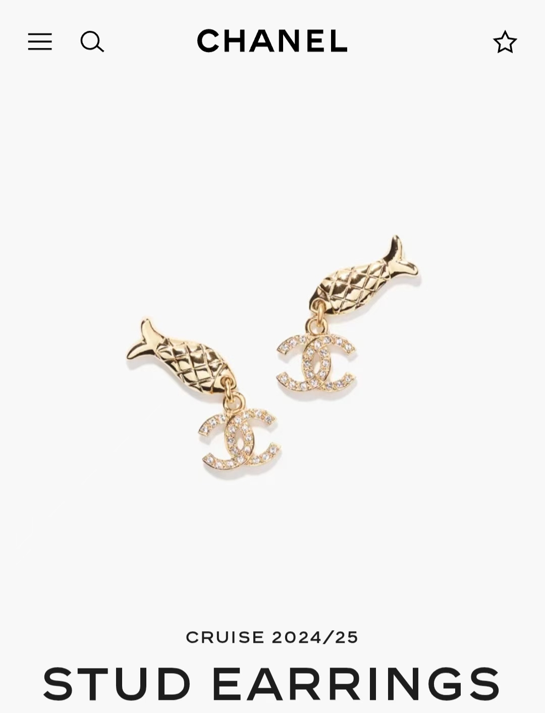 Chanel earrings