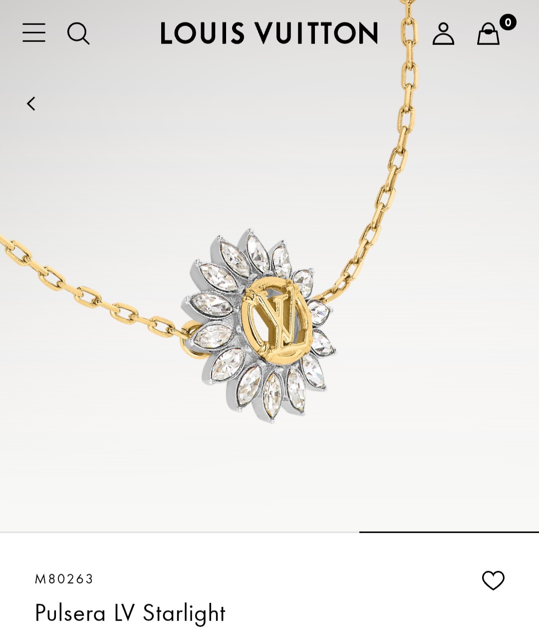 LV Starlight necklace