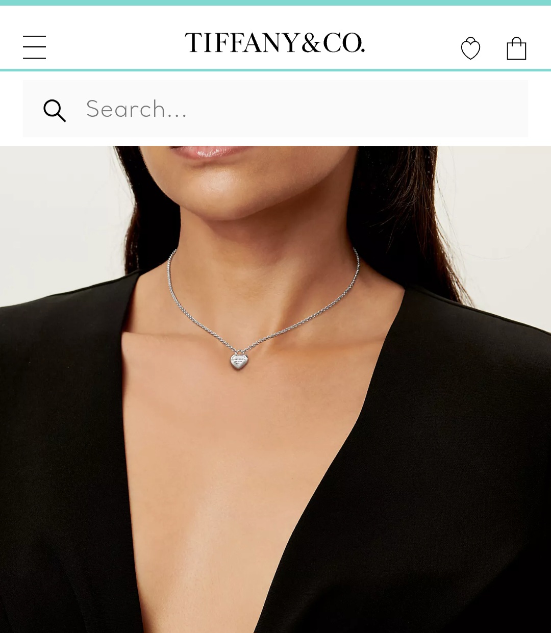 Tiffany & co Full Heart Pendant